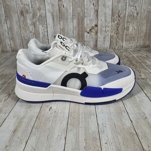 On Running Cloudswift Lightweight Running Shoes White Blue‎ Mens 8.5